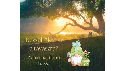 Tavaszi kertrendezés