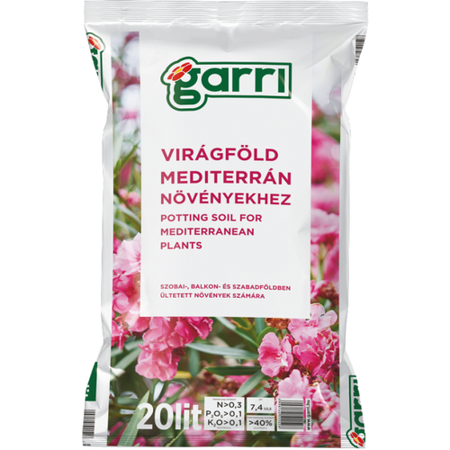 GARRI mediterránnövény föld 20 L