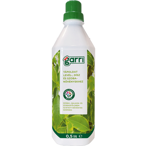 GARRI tápoldat levél-, dísz- és szobanövény 0,5 L